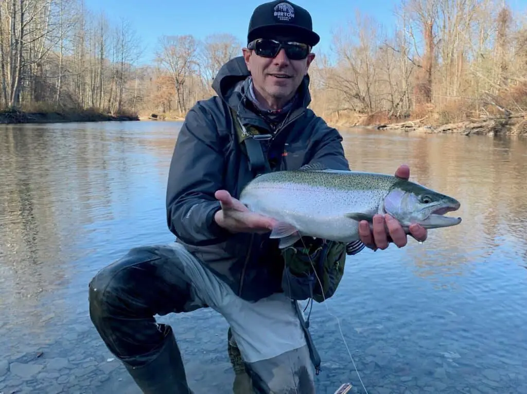 Ohio steelhead fly fishing